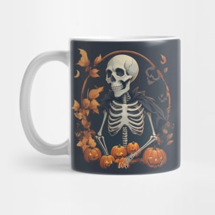 skeleton halloween Mug